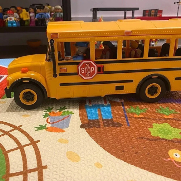 Orange Kids Toy Playmobil  School Bus - Picture 11 of 11